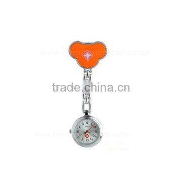 Mickey Shaped Portable Quartz Movement Digital Brooch Nurse Watch photo-2