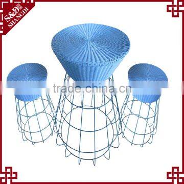 S&D PE Rattan Outdoor garden table set