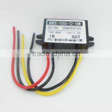 48V turn 12V1.5A power converters 12V 24V 36V turn turn 12VDC-DC buck regulator power supply module