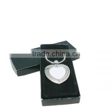 Sublimation Small Metal Key Chain Key Fasteners photo-4