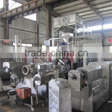 Twin-screw extruder snacks food machine/production line