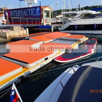 OEM Best Quality Inflatable Floating Water Mat Mattress Inflatable Water Floating Island photo-3