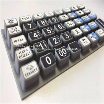 Custom Made Silicone Button Rubber Keypad,Silicone Keypad For Remote Control photo-4