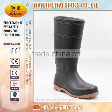 Cheap pvc working boots,fashionable pvc rain shoe,safety boots