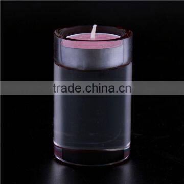 Factory Sale attractive style glass crystal tealight holder on sale