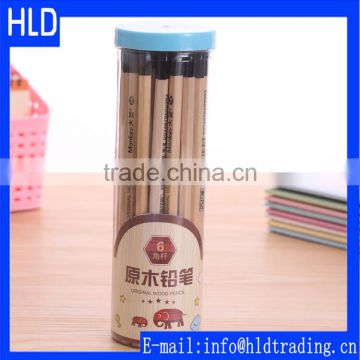 Factory Direct Sale Hexagonal Natural Wood Drawing Pencils