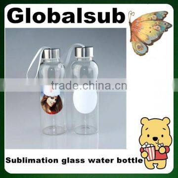 New Products Design Custom Glass Sublimation Water Bottle Keeps Water Cold