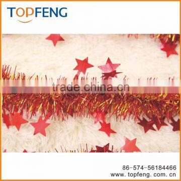 Christmas Tinsel With Five Point Star/stage Decoration for Festival/ornament Christmas photo-4