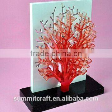 Modern Lucky Tree Clear Resin Chinese Fengshui Products photo-5