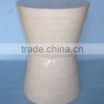 High quality best selling natural spun bamboo stool from Vietnam