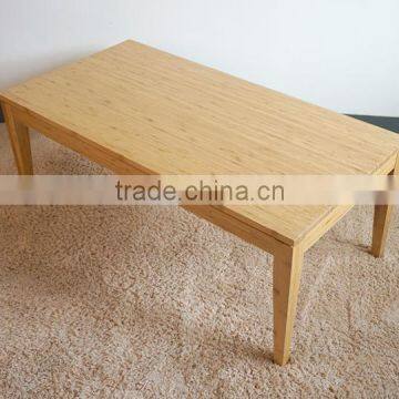 Living Room Elegant Nice Modern Square Bamboo Coffee Table photo-2