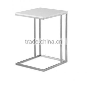 2015 New design KD metal base side table , computer side table