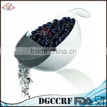 NBRSC Creative 2-in-1 Washer Soak & Strainer Washing Bowls Multifunctional Kitchen Gadgets Colanders photo-5