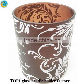 Stemmed Glass Votive Candle Holders Wedding photo-3