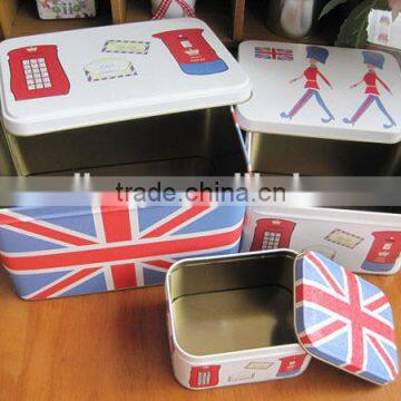 Custom Printed Popcorn Packaging Can Manufacturer Candy Cake Container Biscuit Canister Metal Box For Cookie Tin Can photo-3