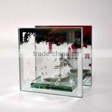 Double Wall Glass Candle Holder