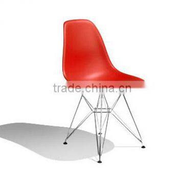 Chrome metal legs cheap side chair