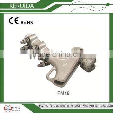 Electric fitting forinsulators /strain clamp/metal components of insulator