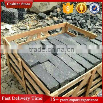 Natural Stone Black Basalt Pavers Paving Stone photo-2