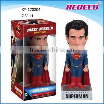 Resin superman bobblehead custom