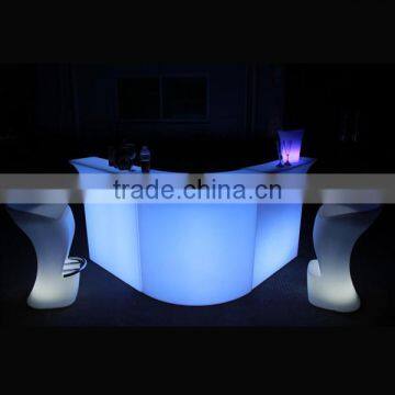 2014 Hot Sale LED Corner Bar Table, LED Bar Counter, Led Glowing Table photo-4