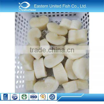 china seafood export frozen comb scallop