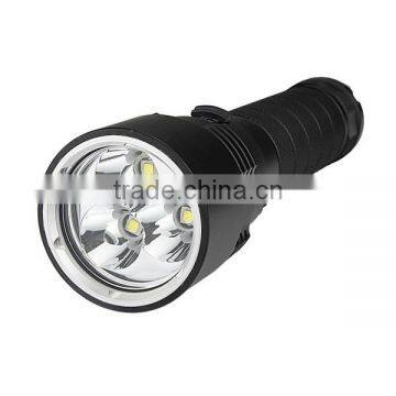 Camping Usage and Aluminum Alloy Lamp Body Material LED Dive Torch flashlight