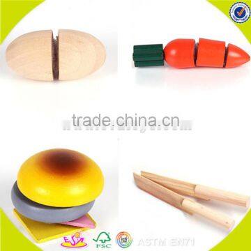 Wholesale Top Quality Wooden Fruit Cutting Toy, DIY Kids Wooden Vegetables Cutting Toy, Role Play Wooden Cutting Toy W10B099 photo-3