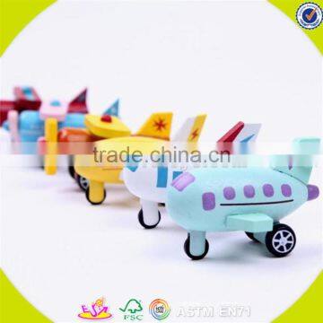 Wholesale Hottest Kids Wood Toy Plane New Fashion Children Wood Model Plane Hot Sale Baby Wood Air Plane W04A153 photo-6