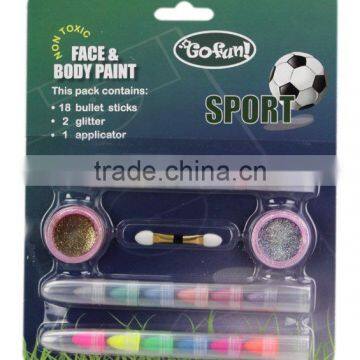 OEM colorful paint for body and face camouflage face paint