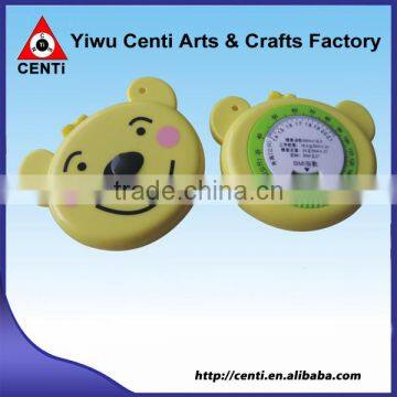 Hot Sale Lovely Bear Shape BMI Tape Measure Scale