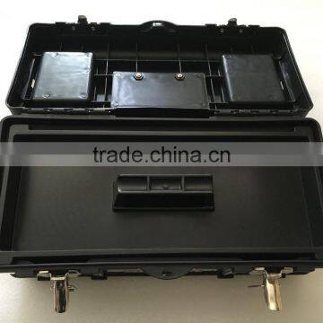 14" STAINLESS STEEL TOOL BOX WITH PLASTIC HANDLE photo-2