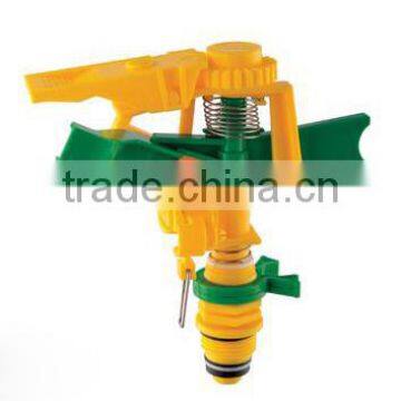 Swing arm Sprinkler, CS-3010 HOT SELL plastic impact sprinkler with H base plastic lawn sprinkler