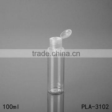 Best Sellers Hot Products 50ml Plastic Shampoo Bottle Flip Caps Clear Flat Shoulder Pet Shampoo Bottle Cosmetic Packaging photo-3