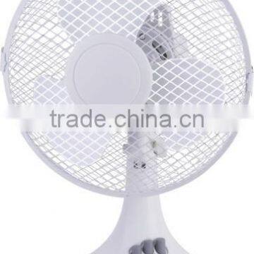 9" White Color Electric Table Fan