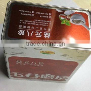 Healthy Miscellaneous Grain Powder Metal Storage Can