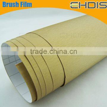 brushed metallic car vinyl film brushed aluminium film