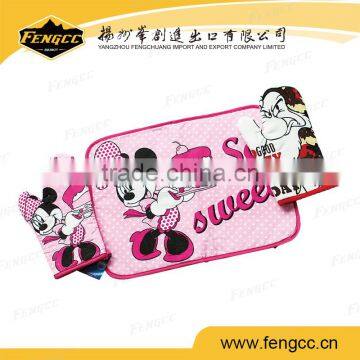 Fireproof Fancy Nonwoven Fabric Oven Glove and Mitten photo-6