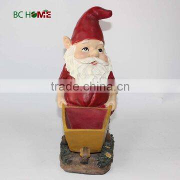 2015 flowerport decoration resin funny garden gnome