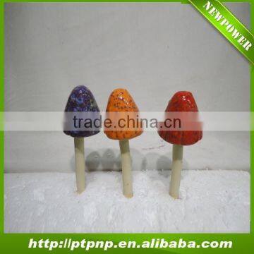 ceramic craft mushroom for garden decoration