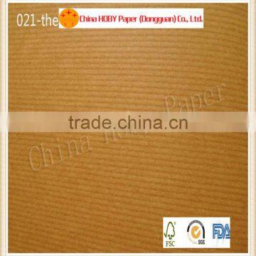 Carton Sack Use and Chemical Pulp Pulping Type Ribbed Kraft Paper photo-2