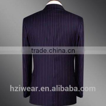 2015 New Stripe Notch Lapel Business Suits for Man / Suit Men photo-2