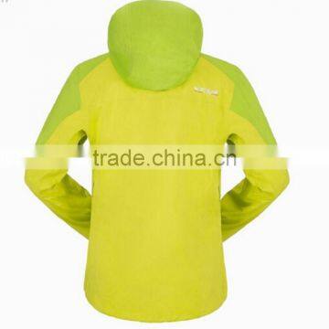 Latest Unisex Couple Windbreaker Fabric for Custom Windbreaker,yellow Windbreaker for Unisex photo-2