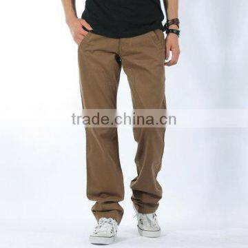 Custom Big Size 100% Cotton Work Trousers Loose Mens Khaki Drill Cargo Work Pants photo-3
