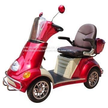 500W Ewheels Adult Electric Scooter , 4 Wheels Electric Scooter with windshield