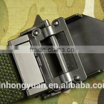 Green Metal Buckle Military Tactical Trainer Canvas Belts photo-3
