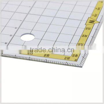 Chinese Manufactuere OEM Small Plastic PVC Flexible Square Protractor # KPP-6 photo-4
