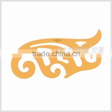 Kearing High Quality 25cm Length French Curve for Art Design Curve Line Drawing for France Market Cloud Rulers #1325 photo-4