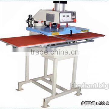 Pneumatic heat press transfer machine