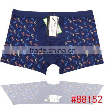 Colorful Printing Men Shorts Sexy Men Bamboo Fabric Underwear Stocklot Men Boxers